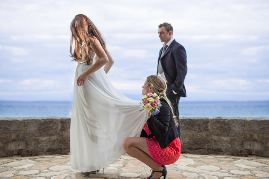 Just married